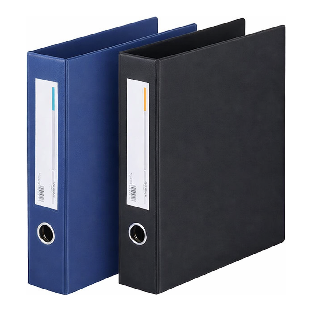 OFFICENEX [P]문화 고주파 3공D링바인더 (5cm/B649-71/흑색)