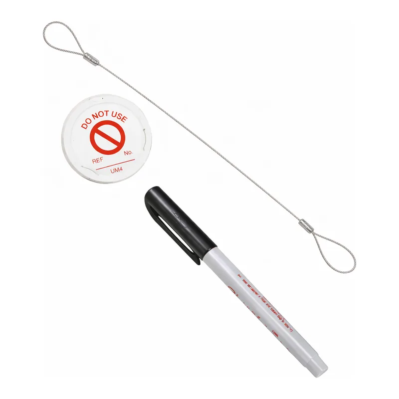 Brady Universal Tag HOLDER With 6" STEEL STRAPS KIT