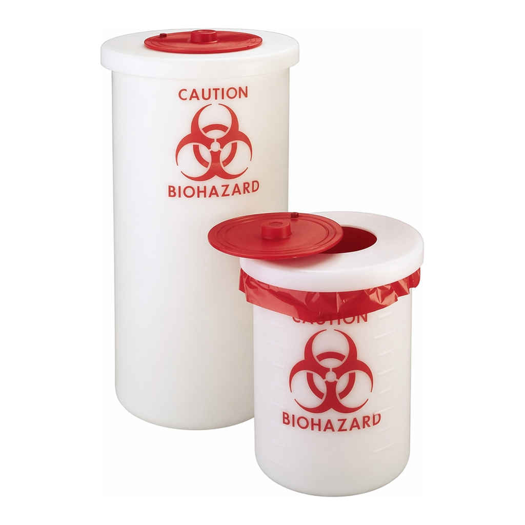 Merck Biohazard waste container