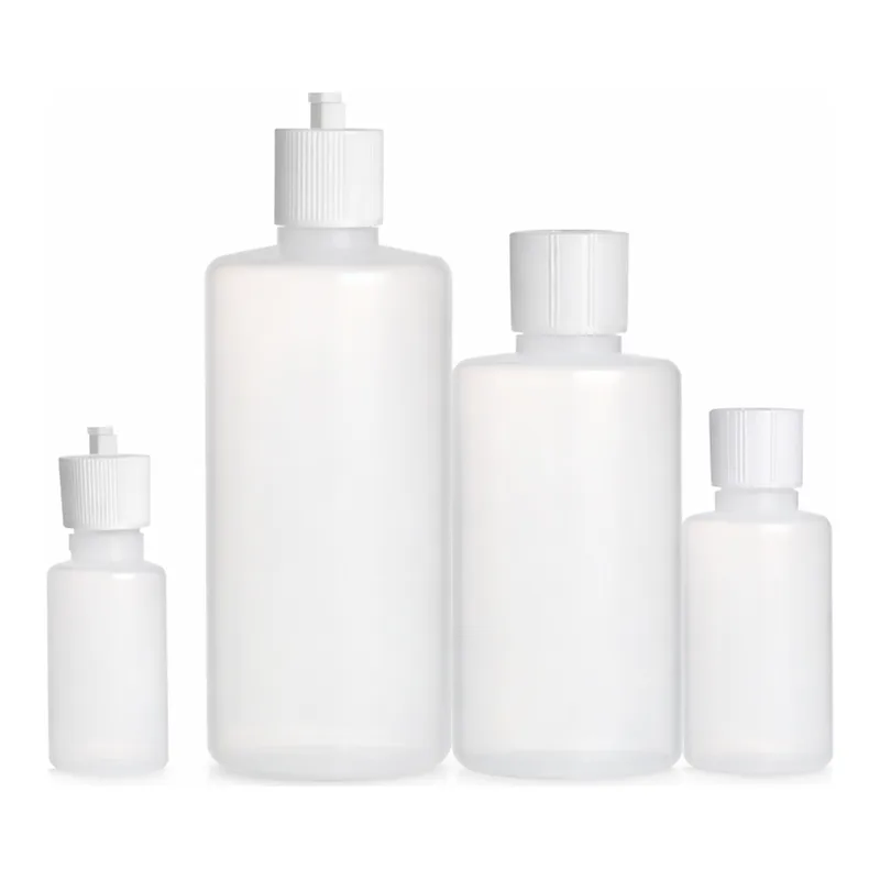 Merck Azlon Dispensing Bottles with retractable pivot nozzle