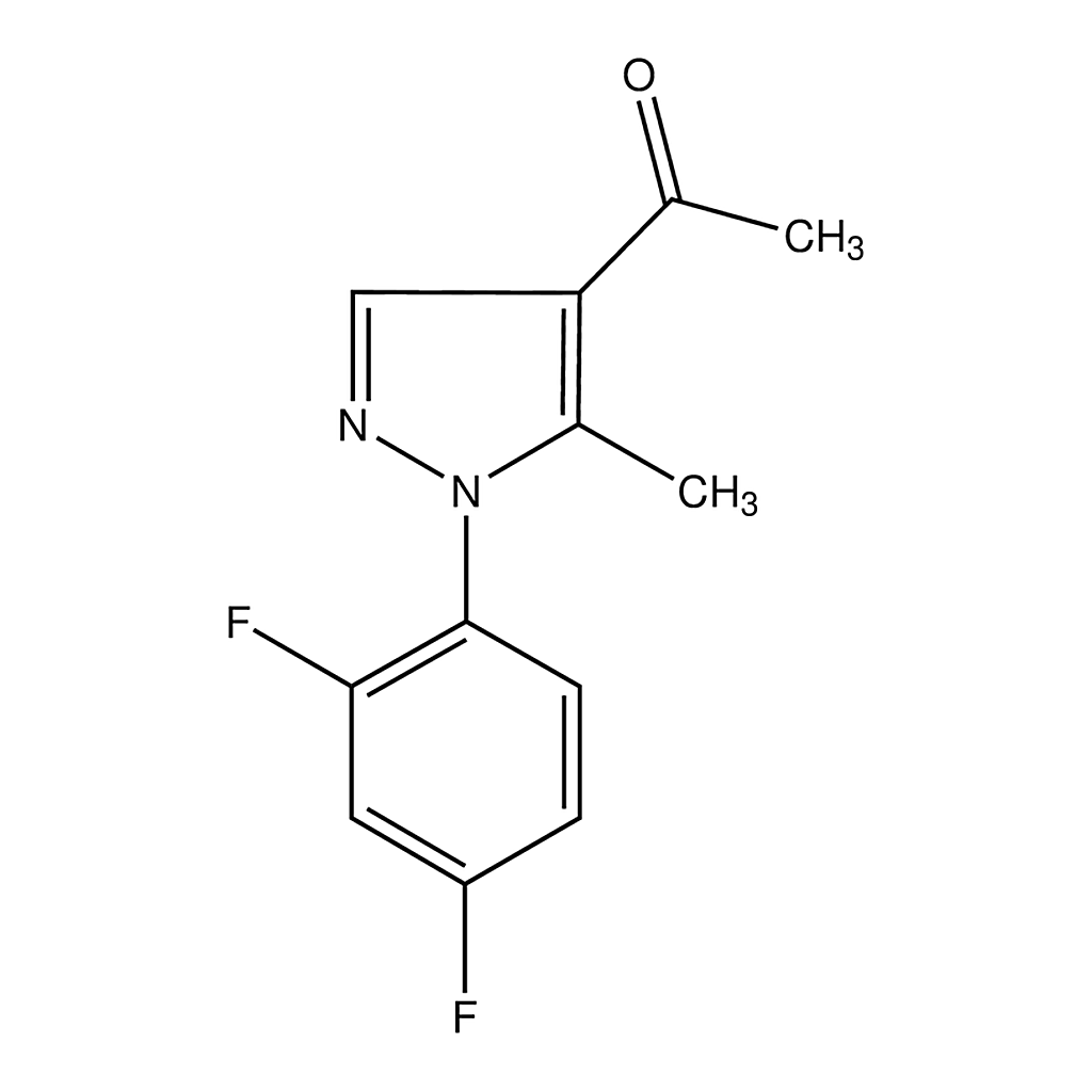 Merck 1-(1-(2,4-Difluorophenyl)-5-methyl-1H-pyrazol-4-yl)ethanone