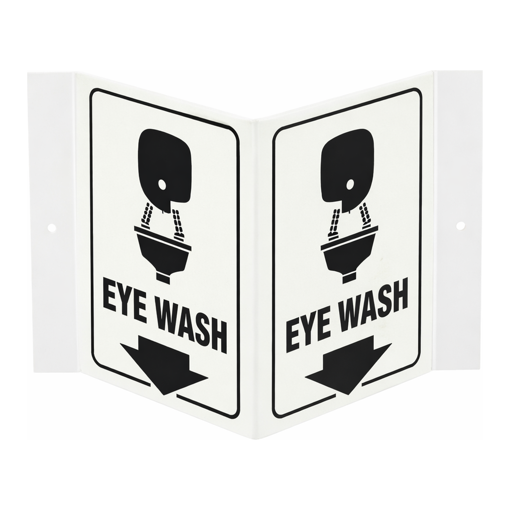 Brady Eye Wash Sign