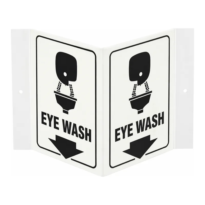 Brady Eye Wash Sign