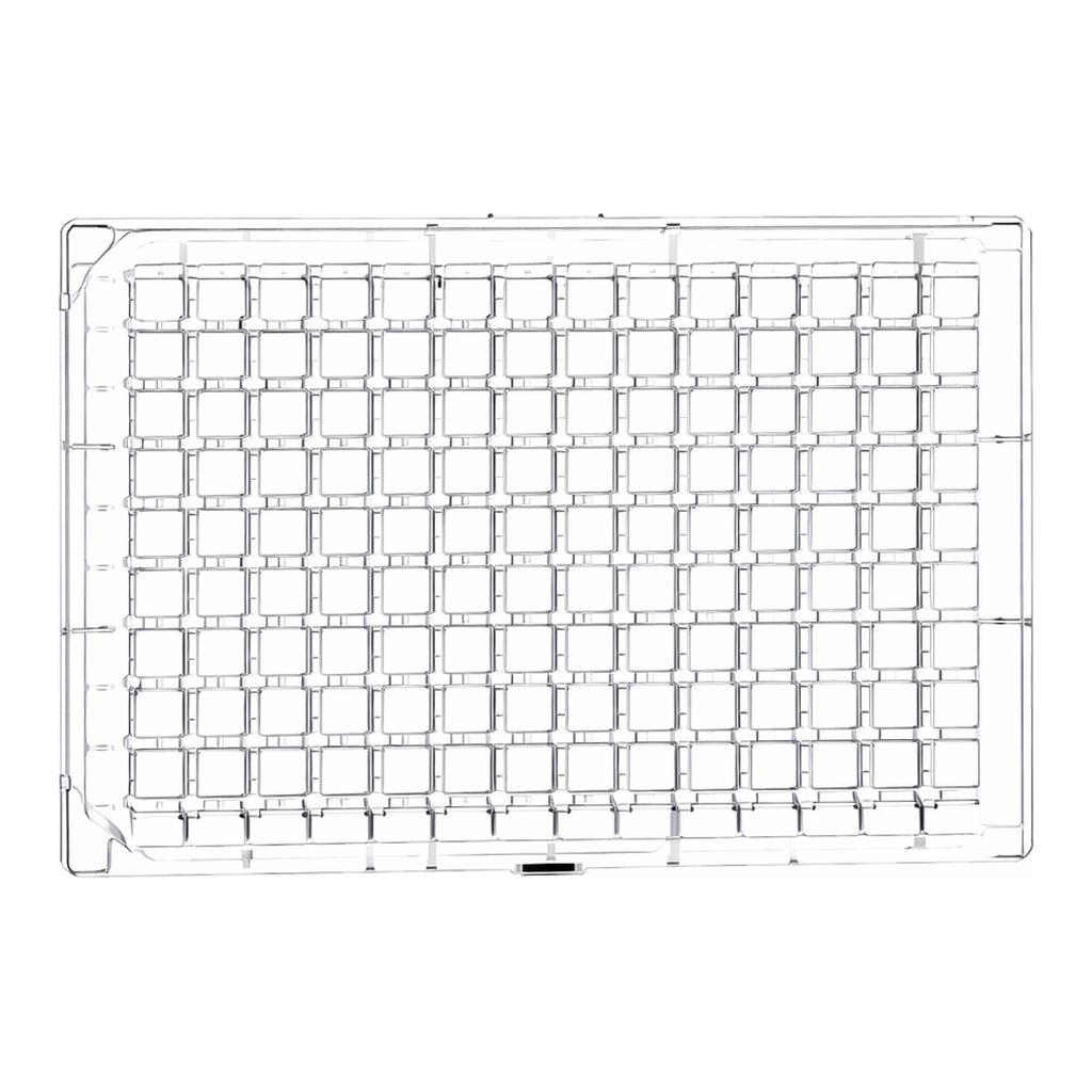 Greiner Bio One CRYSTALQUICK LP PLATE, 96 WELL, PS, SQUAREWELLS, FLAT BOTTOM, LOW PROFILE, 20 PCS./BAG