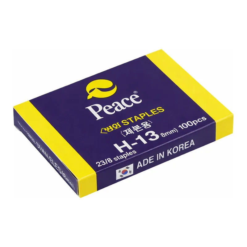 OFFICENEX 피스코리아 스테플 H-13/8(8mm(1,000 pcs))