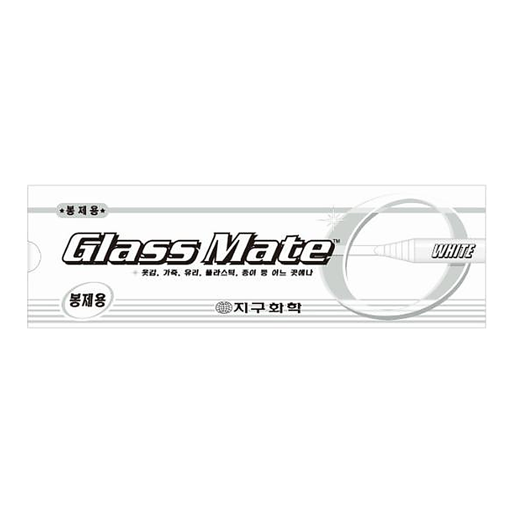 OFFICENEX 지구화학 글라스메이트색연필(하양 1다스)
