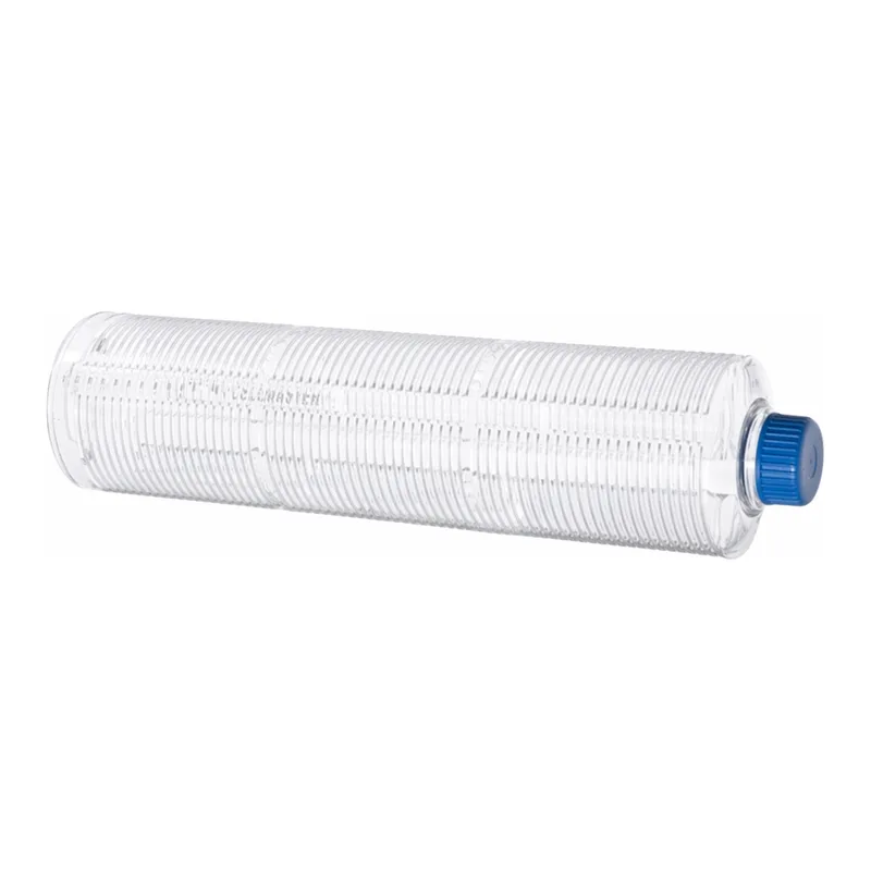 Greiner Bio One CELL CULTURE ROLLER BOTTLE, 5XL, PS, LONG FORM,RIBBED SURFACE, 122/500 MM, 4250 CM² GROWTH AREA, 4640 ML, STANDARD SCREW CAP, CLEAR, TC, STERILE, CELLMASTER, SINGLE PACKED
