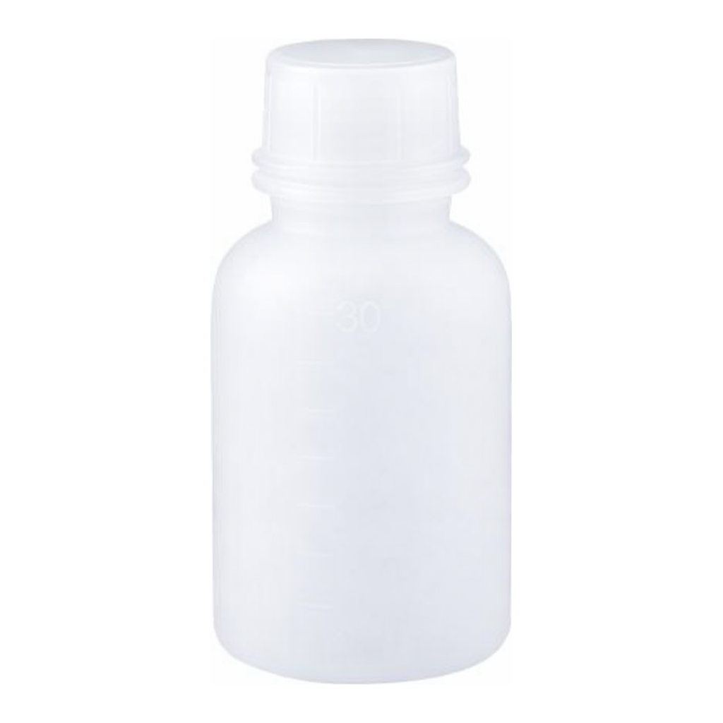 AS ONE Narrow-Mouth Bottle with Internal Lid 30mL (Box Sale) 200 Pcsand others