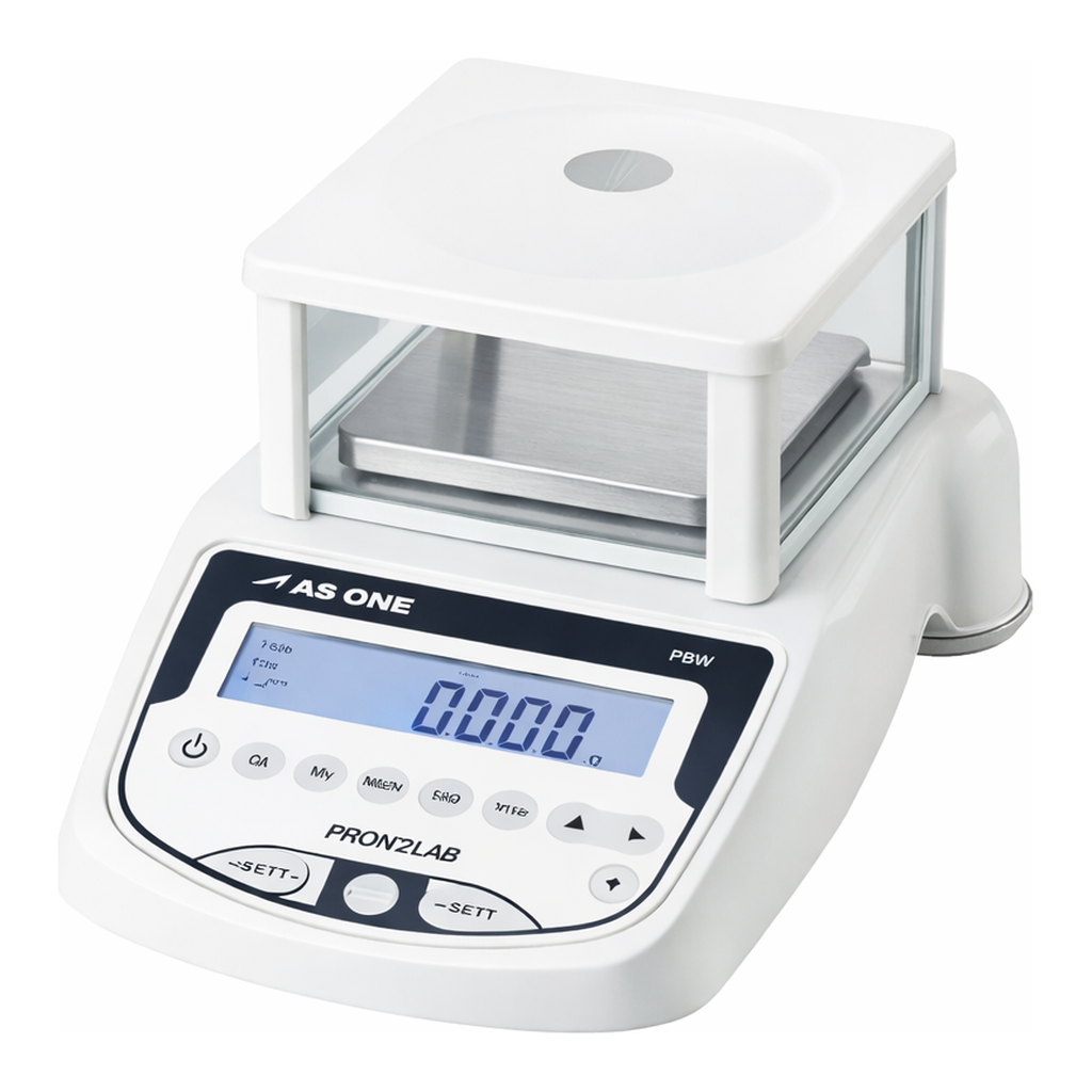 AS ONE Precision Electronic Balance with Built-In Calibration Weight (Front Lab) 210Gand others