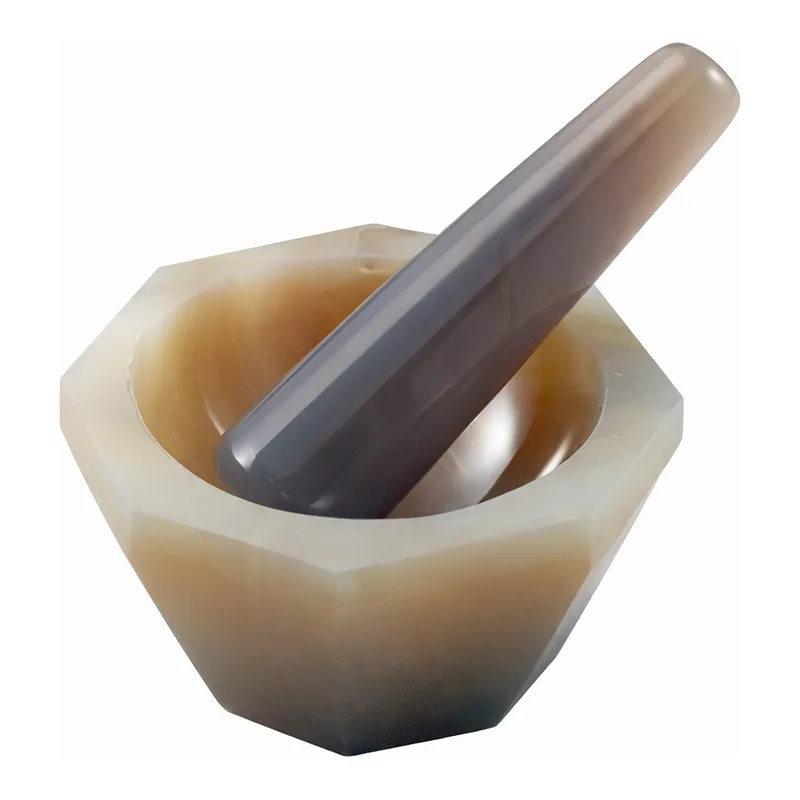 AS ONE Agate Mortar 50 x 60 x 18 with Pestleand others