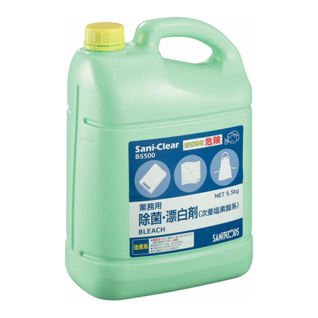 AS ONE Antibacterial Bleach For Business Use Sani-Clear 5.5kg x 1 Pieceand others