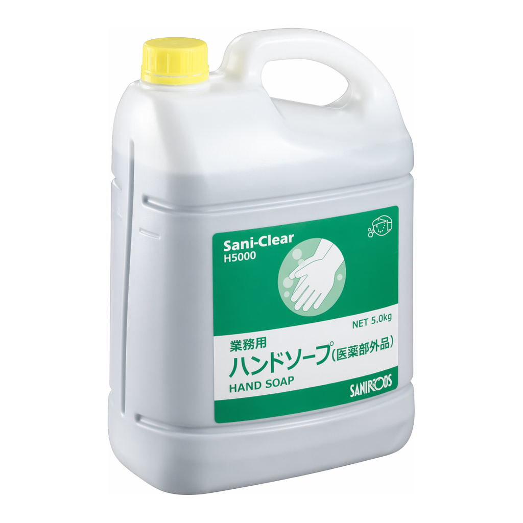 AS ONE Medicated Hand Soap For Business Use Sani-Clear Scent-Free 5kg x 1 Pieceand others
