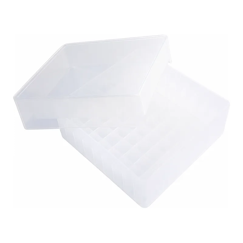 AS ONE Storage Box Transparent 130 x 130 x 47mm 81 Pcs Storageand others