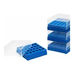 AS ONE Freezer Box (For 5mL) 133 x 133 x 51mm 25 Pcs Storage 4 Pcs F18852-0017