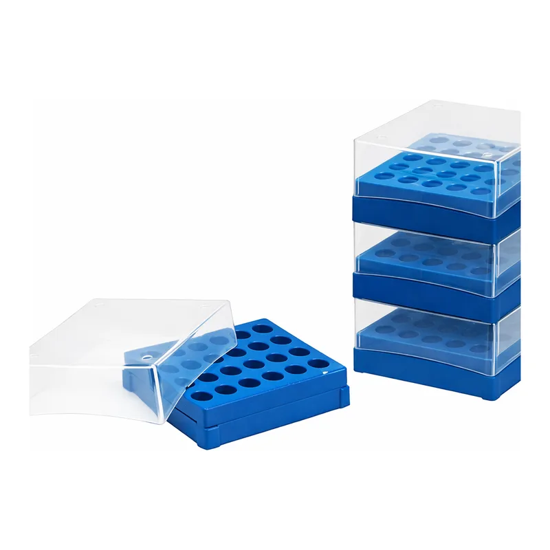 AS ONE Freezer Box (For 5mL) 133 x 133 x 51mm 25 Pcs Storage 4 Pcs F18852-0017