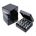 AS ONE Shading Plastic Cryo Box 100 Pcs Storage 5 Pcs 06755-21