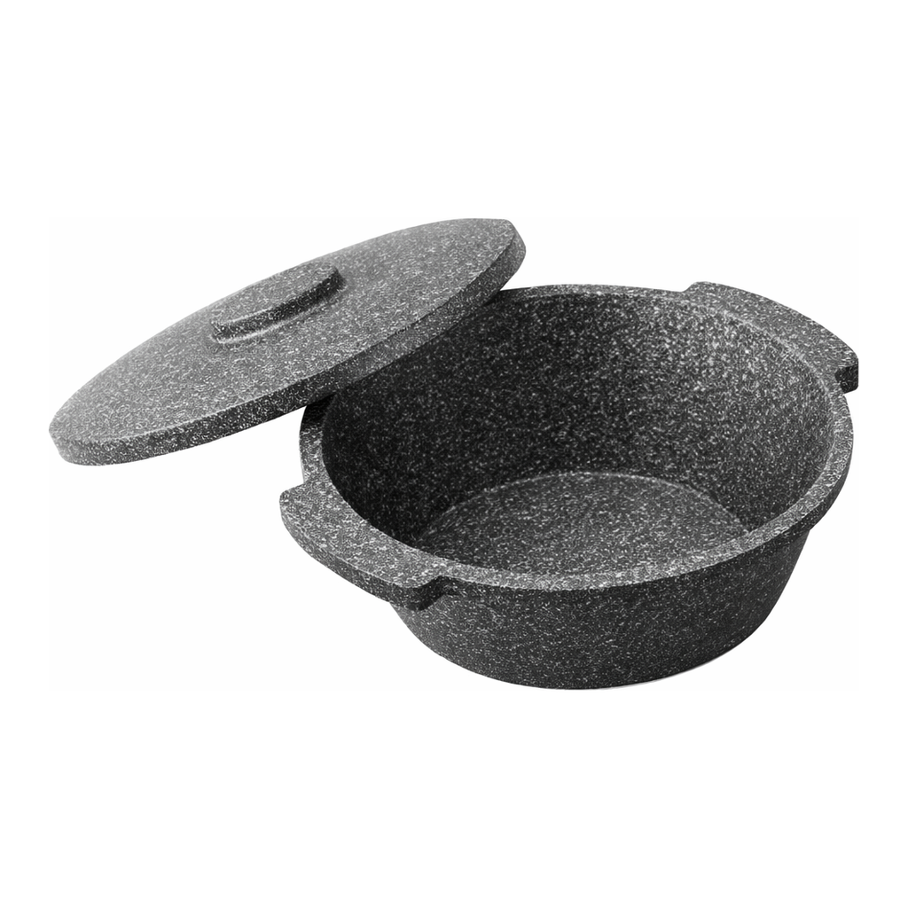AS ONE Ice Cream Pan, Bucket Black φ275 x 120mm Capacity 2.5Land others