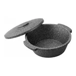 AS ONE Ice Cream Pan, Bucket Black φ275 x 120mm Capacity 2.5Land others