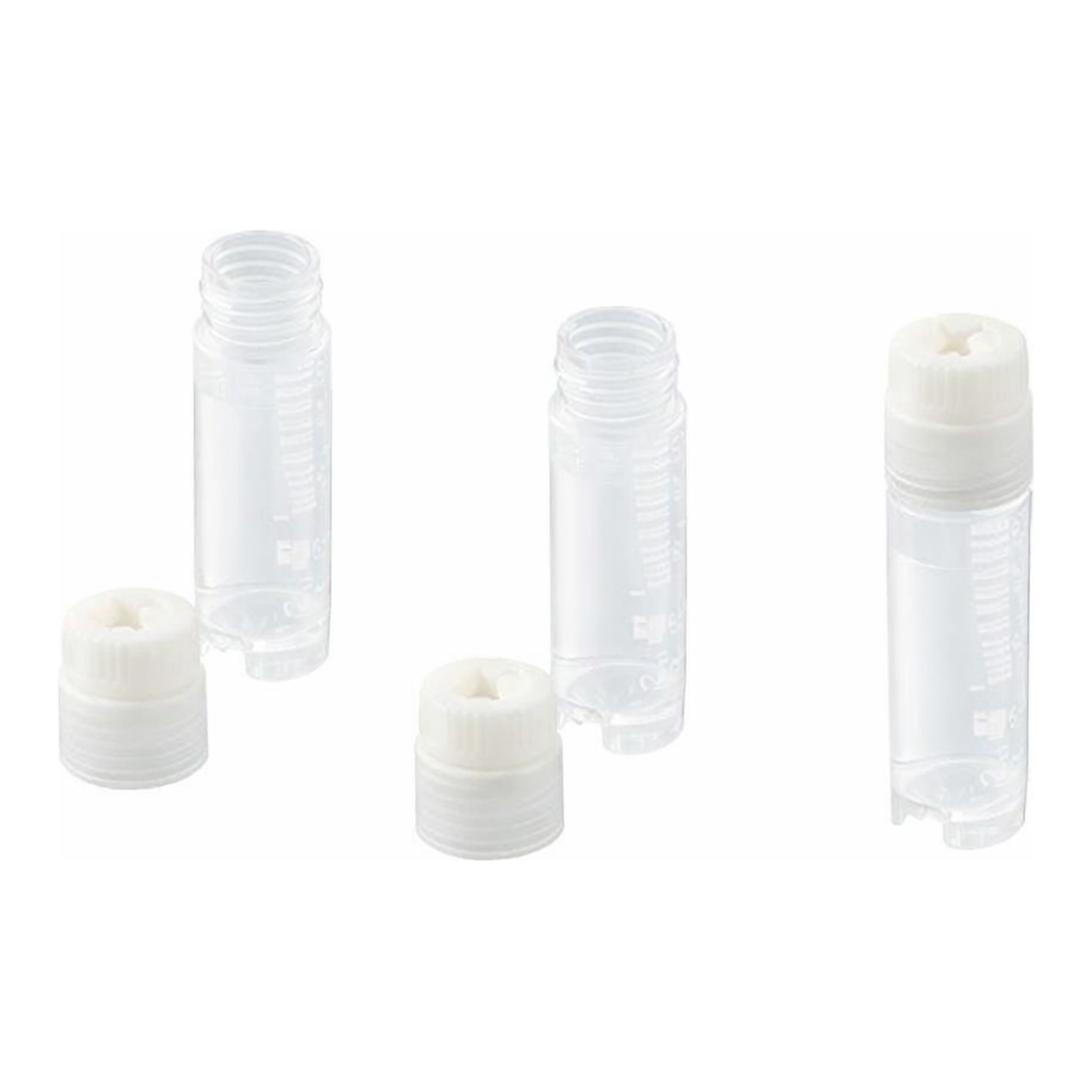 AS ONE Cryo Vial Outer Screw Cap 2mL Independent Setand others