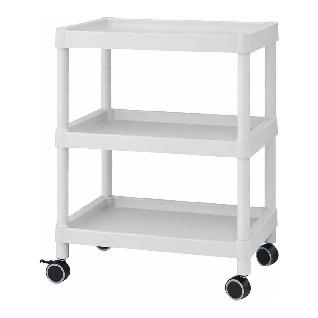 AS ONE Mobile Easy Cart (Gray) 3 Sages 645 x 447 x 890　ME21B