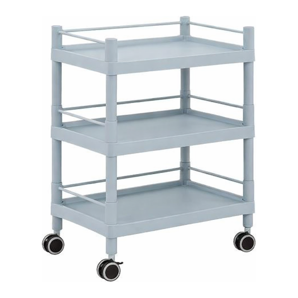 AS ONE Mobile Storage Cart (With Guard Frame) 3 Stages 651 x 441 x 858　MSO21F