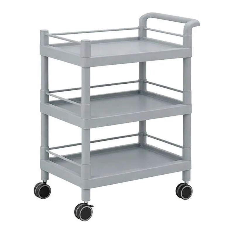 AS ONE Mobile Storage Cart (Guard Frame, with Handle) 3 Sages 705 x 447 x 920 MSO21H