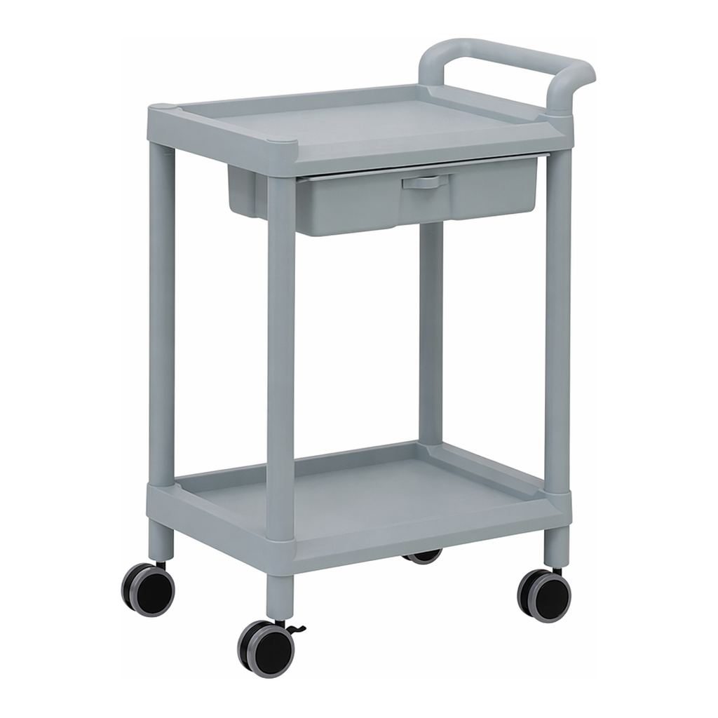 AS ONE Mobile Storage Cart 2 Stages 598 x 368 x 839 (Including Drawer, Handle)　MSO11C