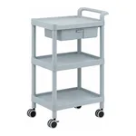 AS ONE Mobile Storage Cart 3 Sages 598 x 368 x 875 (Including Drawer, Handle) MSO11D