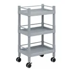AS ONE Mobile Storage Cart 3 Sages 540 x 370 x 875 (With Guard Frame) MSO11F