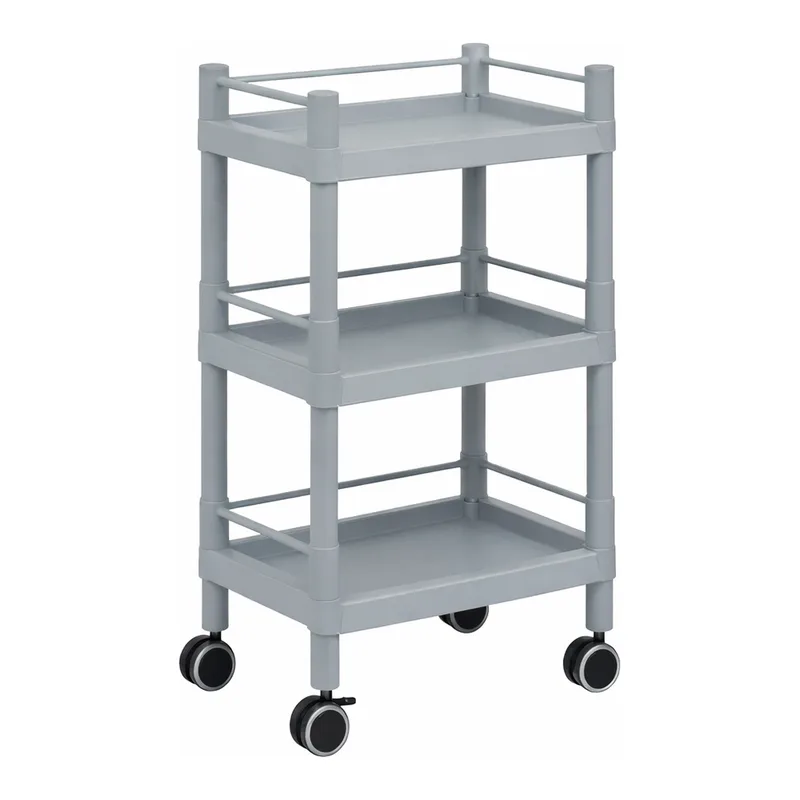 AS ONE Mobile Storage Cart 3 Sages 540 x 370 x 875 (With Guard Frame) MSO11F