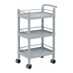 AS ONE Mobile Storage Cart 3 Sages 610 x 370 x 885 (With Guard Frame And Handle) MSO11H
