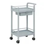 AS ONE Mobile Storage Cart 2 Stages 610 x 370 x 897 (Including Drawer, Guard Frame, Handle) MSO11K