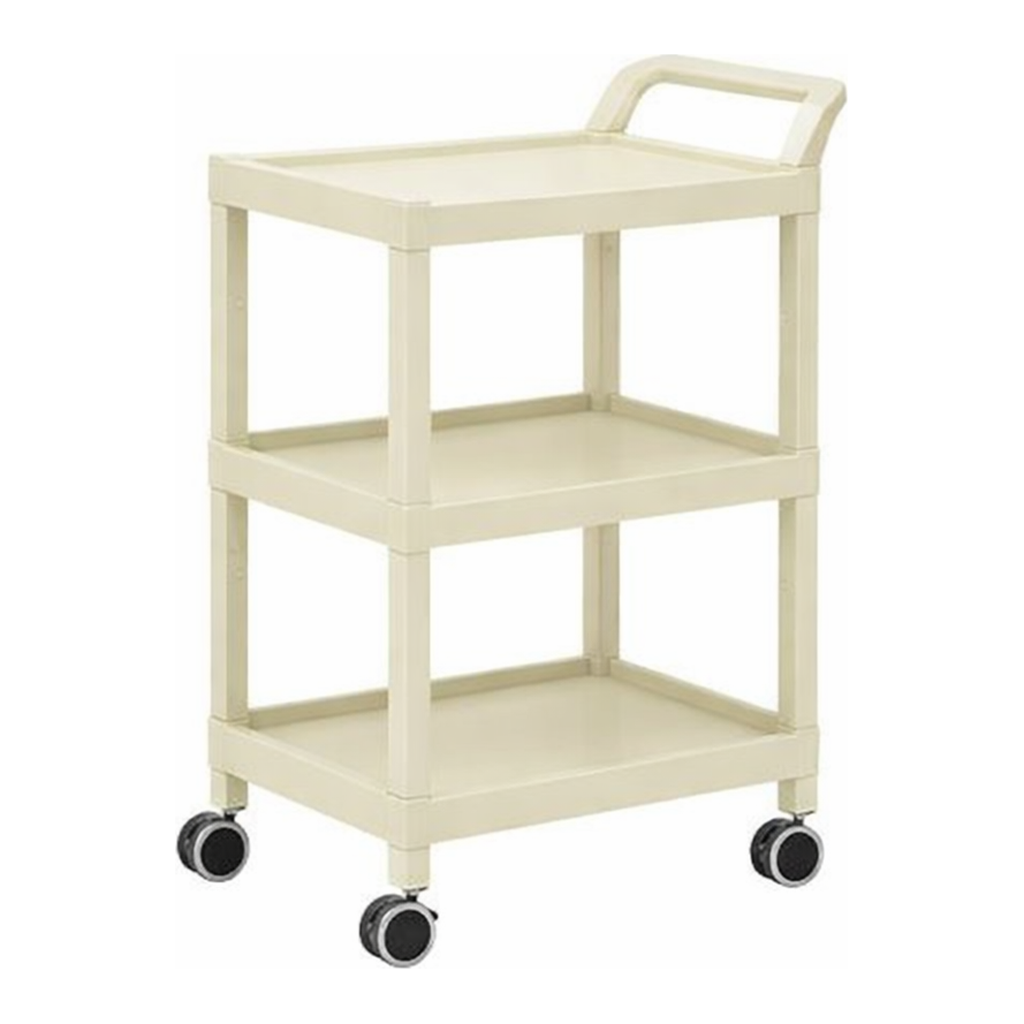 AS ONE Mobile Cart (Rectangular Column Type) 3 Sages 690 x 435 x 900　MC41