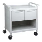 AS ONE Mobile Store Cart (Storage Case Included) Shallow Type 2 Pieces MS24C
