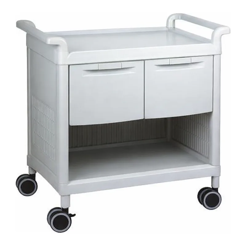 AS ONE Mobile Store Cart (Storage Case Included) Shallow Type 2 Pieces MS24C