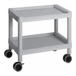 AS ONE Mobile Cart (Low-Floor Type) 532 x 368 x 500 Gray MC10