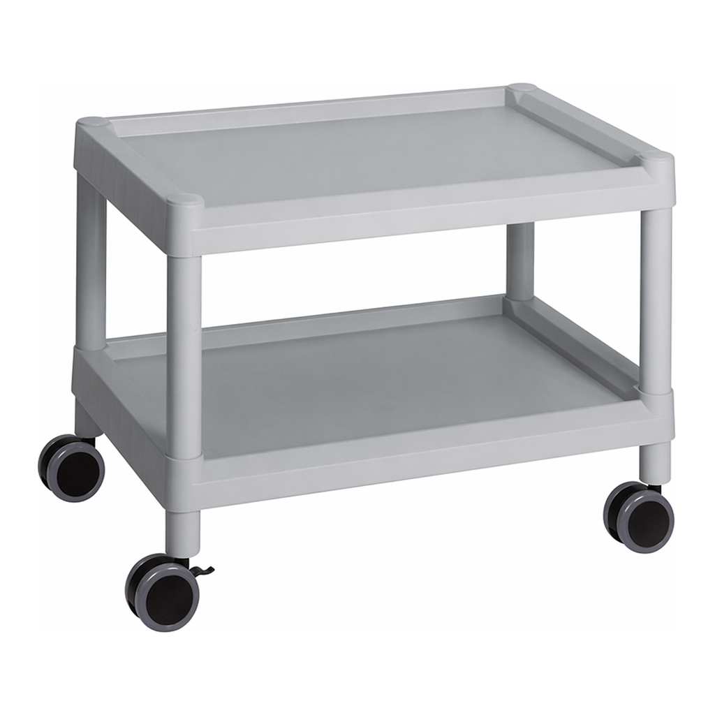 AS ONE Mobile Cart (Low-Floor Type) 645 x 447 x 492 Gray　MC20