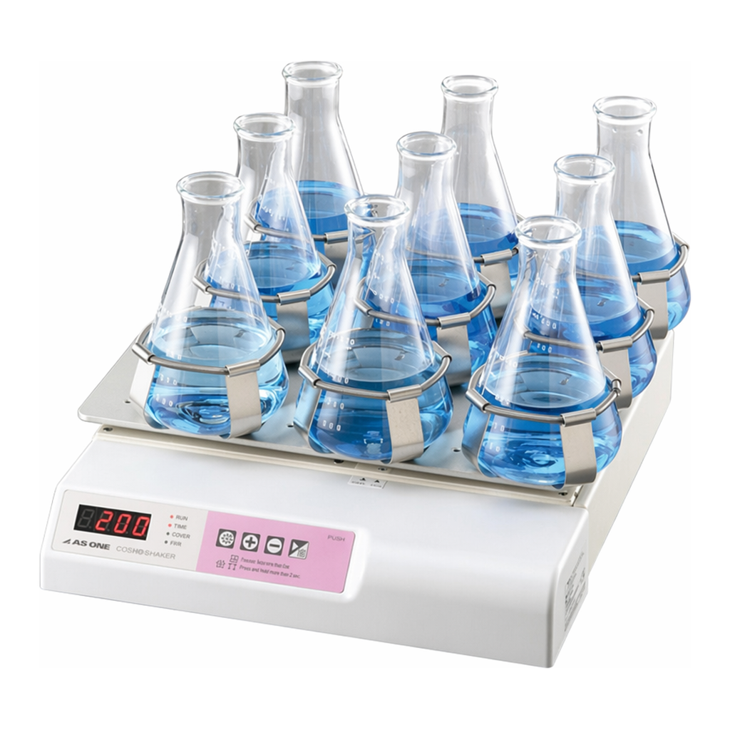 AS ONE Electromagnetic Orbital Shaker (For CO2 Incubator) Flask Holder 100mLand others