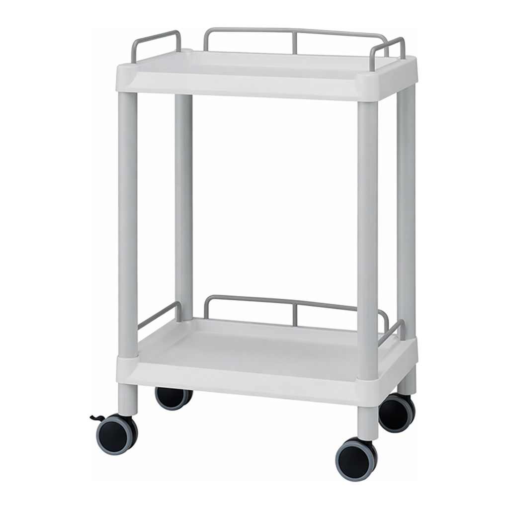 AS ONE Mobile Easy Cart (With Guard Frame: Gray) 2 Stages 532 x 368 x 819　ME11E