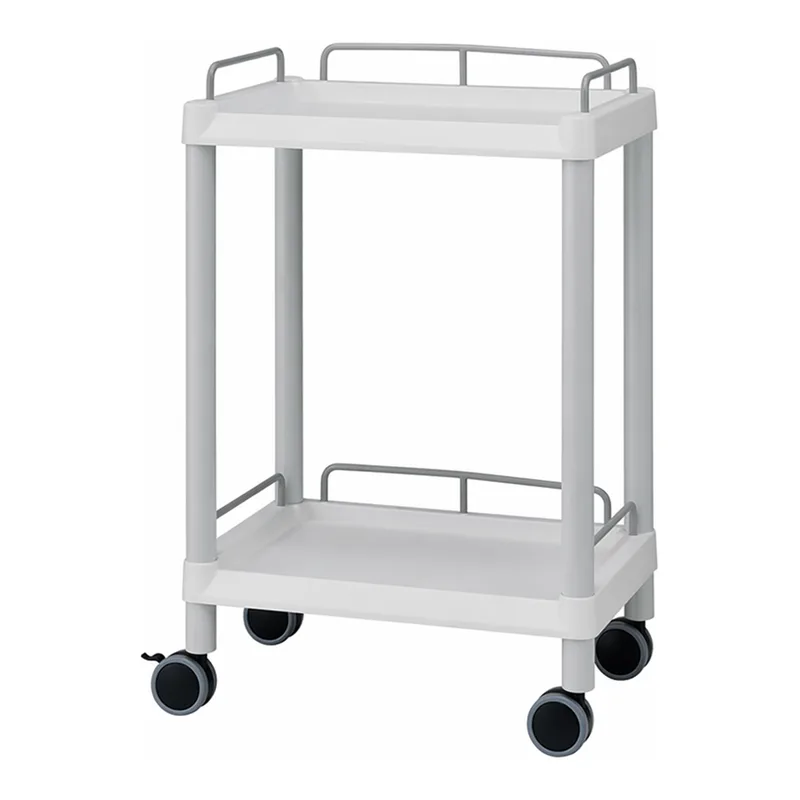 AS ONE Mobile Easy Cart (With Guard Frame: Gray) 2 Stages 532 x 368 x 819 ME11E