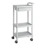 AS ONE Mobile Easy Cart (Tall Type/Regular 31) Gray 3 Sages Wiith Drawer ME31D