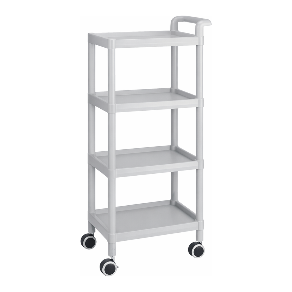 AS ONE Mobile Easy Cart (Tall Type/Regular 31) Gray 4 Stages　ME31E