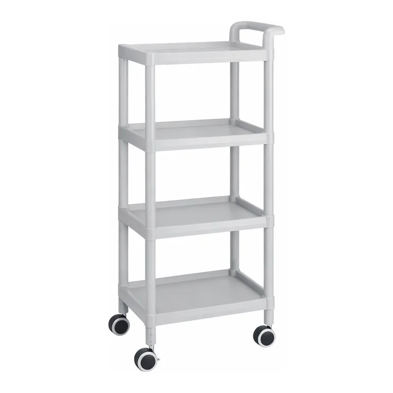 AS ONE Mobile Easy Cart (Tall Type/Regular 31) Gray 4 Stages ME31E