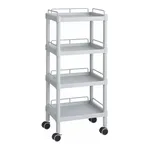 AS ONE Mobile Easy Cart (Tall Type/Regular 31) Gray 4 Stages Wiith Guard Frame ME31J