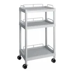 AS ONE Mobile Easy Cart (Tall Type/Wide 32) Gray 3 Sages Wiith Guard Frame ME32G