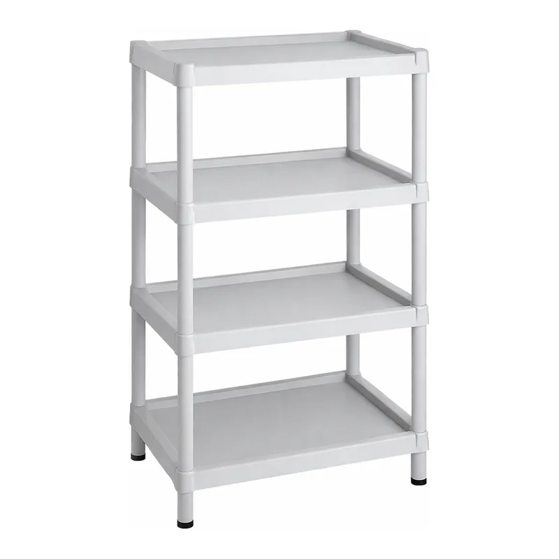 AS ONE Mobile Easy Cart (Tall Type/Wide 32) Gray 4 Stages ME32K