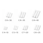 AS ONE Regular Stir Bar (Value) φ4 x 10mm 10 Pcsand others