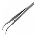 AS ONE Stainless Steel Tweezers Length 116mm Tip Size 33mmand others