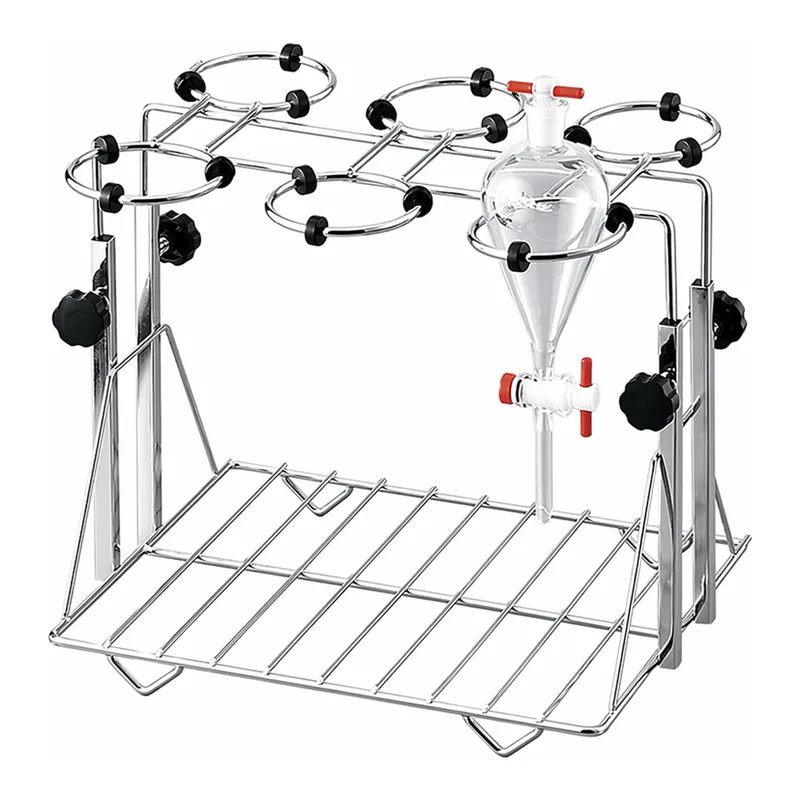 AS ONE Separatory Funnel Holder Stainless Steel Adaptive Container Size 500mLand others
