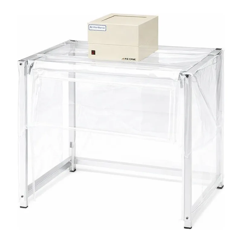 AS ONE Folding Powder Measuring Draft with 1 Fan Unit 700 x 500 x 550 (700)and others
